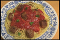 386012 Spaghetti And Meatballs A4 Photo Print