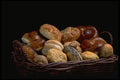 386069 Assorted Breads, Rolls And Grains A4 Photo Print