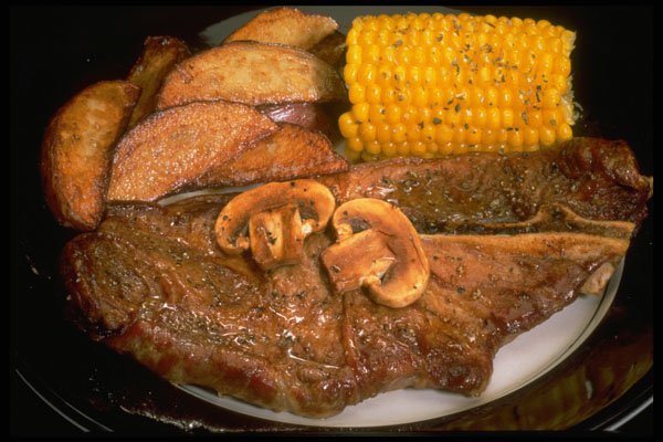 386074 Steak Dinner A4 Photo Print