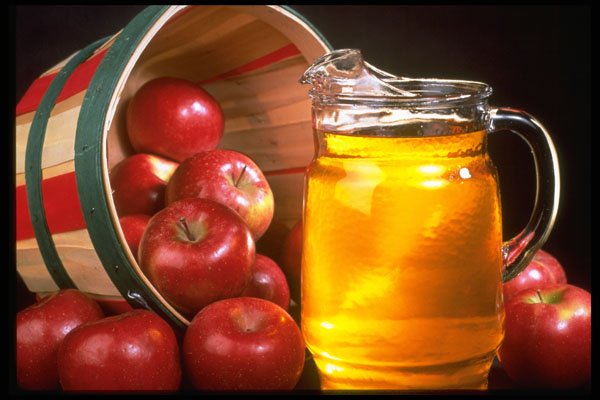 386075 Apples And Juice A4 Photo Print