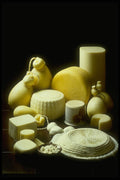 386079 Cheese Selection A4 Photo Print