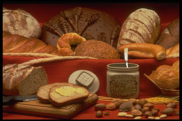 386095 Bread, Still Life A4 Photo Print