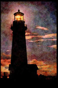 387014 Cape Blanco Lighthouse, Oregon A4 Limited Edition Watercolour Print