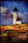 387022 Annisquam Lighthouse, Massachusetts A4 Limited Edition Watercolour Print