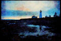 387025 Georgetown Light, New Brunswick A4 Limited Edition Watercolour Print