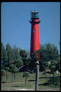 387026 Jupiter Light, Florida A4 Photo Print