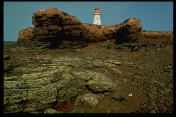 387030 Souris Light, Prince Edward Island A4 Photo Print