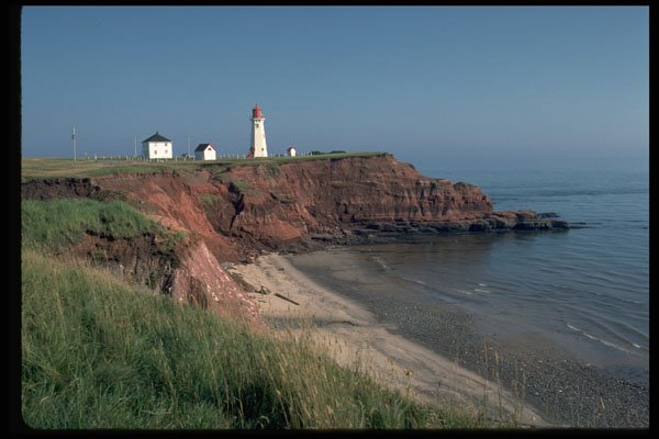 387035 Madeleine Island, South Point Light A4 Photo Print