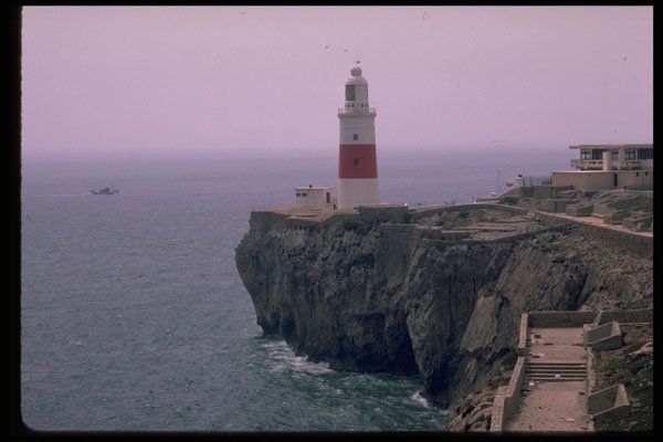 387036 Gibraltar Light A4 Photo Print