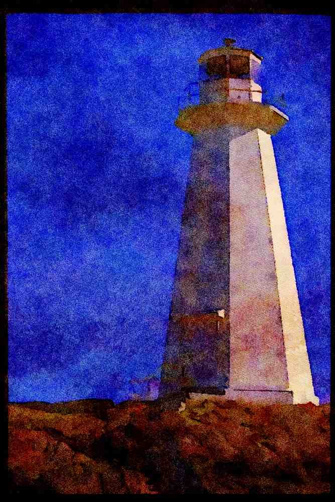 387046 Cape Spear Lighthouse, Newfoundland A4 Limited Edition Watercolour Print