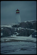 387051 Lighthouse, Peggy's Cove, Nova Scotia A4 Photo Print