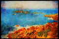 387058 Corbier Lighthouse, Jersey, The Channel Islands A4 Limited Edition Watercolour Print