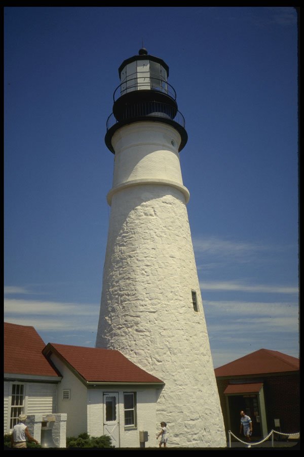 387066 Inspiration For Longfellow, Portland Head, Maine A4 Photo Print