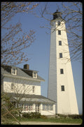 387067 Tower With Window Views, New London, Connecticut A4 Photo Print