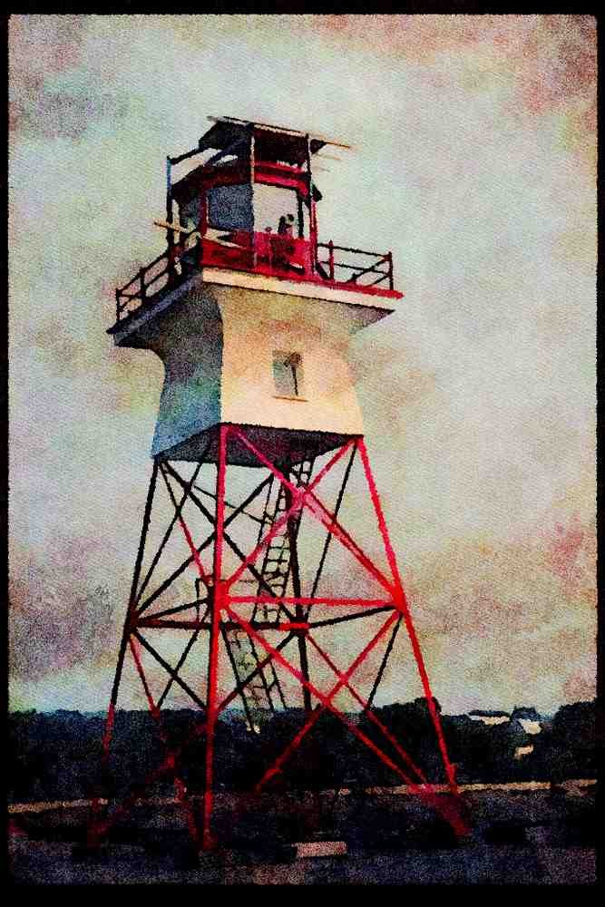 387078 Red Underpinnings, Isle D'Orleans, Quebec A4 Limited Edition Watercolour Print