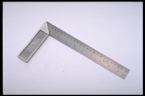 389008 Steel Try Sqaure A4 Photo Print