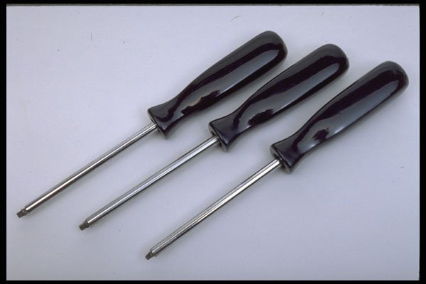 389013 Square headed Screwdrivers A4 Photo Print