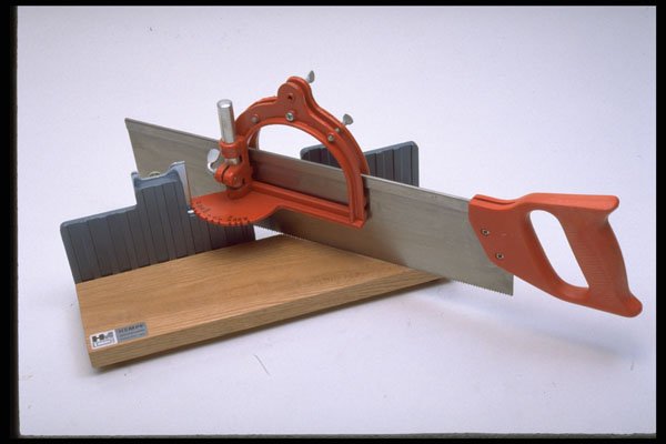 389049 Mitre Box With Saw A4 Photo Print
