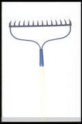 389097 Garden Rake A4 Photo Print