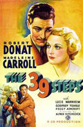  39 Steps The 01 film star poster A4 Photo Print