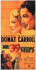 39 Steps The 05 film star poster A4 Photo Print