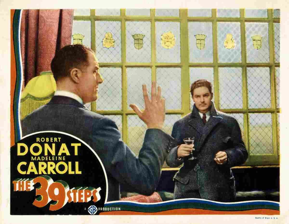 39 Steps The 06 film star poster A4 Photo Print