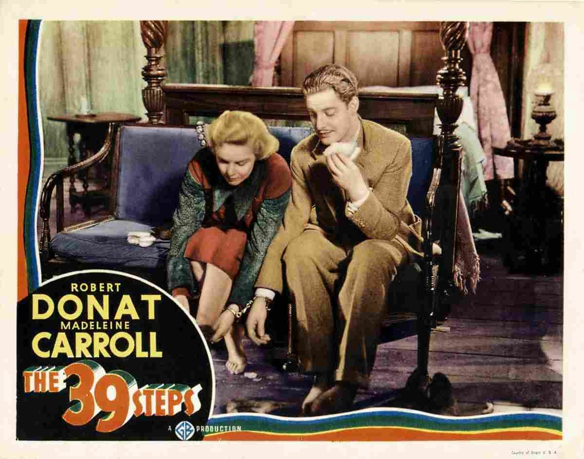39 Steps The 07 film star poster A4 Photo Print