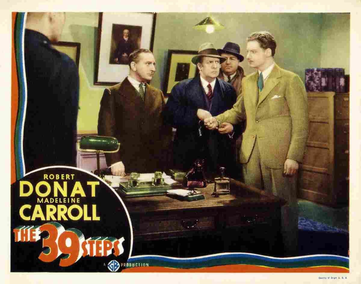 39 Steps The 09 film star poster A4 Photo Print