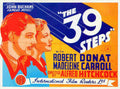 39 Steps The 16 film star poster A4 Photo Print