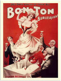 39 bon ton burlesque 1900s 2 Vintage Advert A4 Photo Print