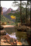 392002 Lower Emerald Pool A4 Photo Print