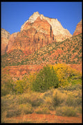392009 Majestic Zion A4 Photo Print