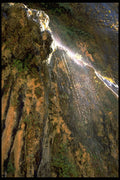 392015 Mountain Waterfall A4 Photo Print