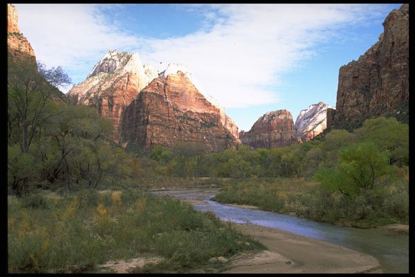 392049 Canyon Floor A4 Photo Print