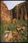 392077 Hike To Emerald Lakes A4 Photo Print
