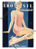 392H ero sil art deco lingerie advert 1930s 2 Vintage Advert A4 Photo Print