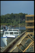 393000 Rustico Bay Wharf A4 Photo Print