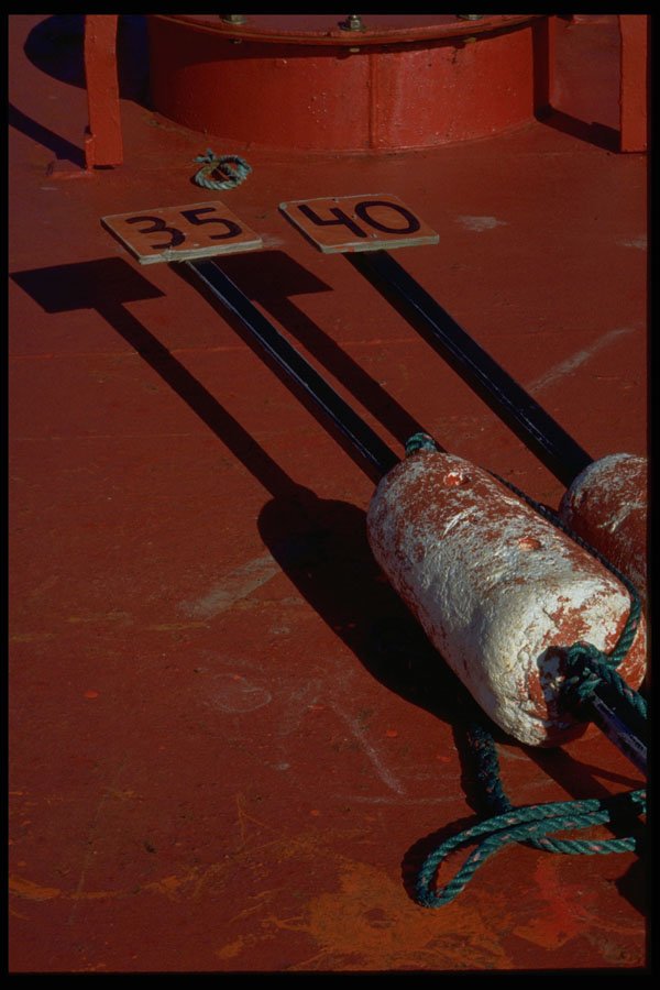 393003 Marker Buoys, Annadale A4 Photo Print