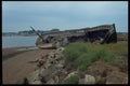 393004 Burned Boat, Victoria A4 Photo Print