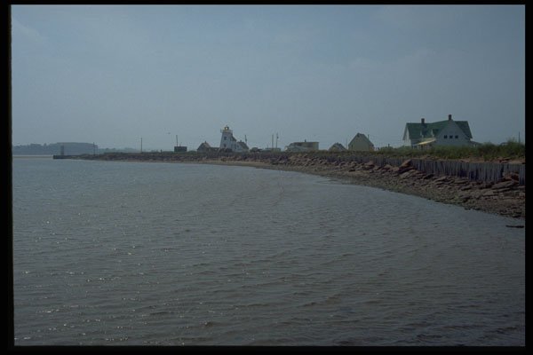 393040 North Rustico Harbor A4 Photo Print