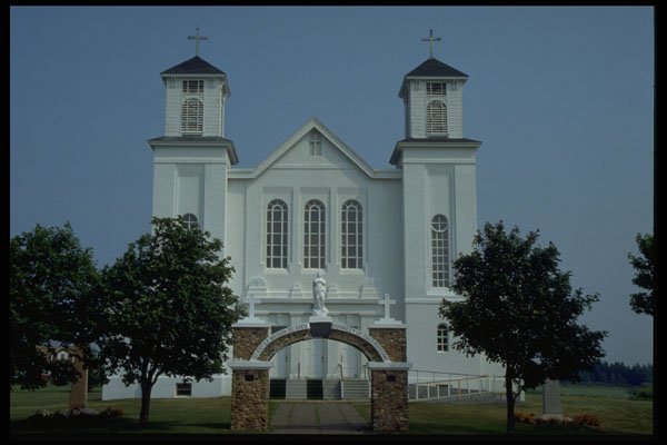 393068 St. Jacques Church, St. Phillippe A4 Photo Print