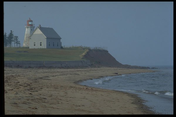 393089 Panmure Island Lighthouse A4 Photo Print