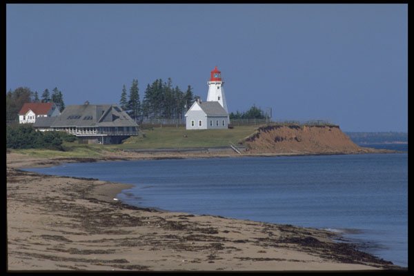 393092 Panmure Island Lighthouse A4 Photo Print