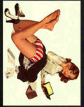 395 calendar girl Advert A4 Photo Print