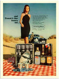 395 travel bar 1960s 2 Vintage Advert A4 Photo Print