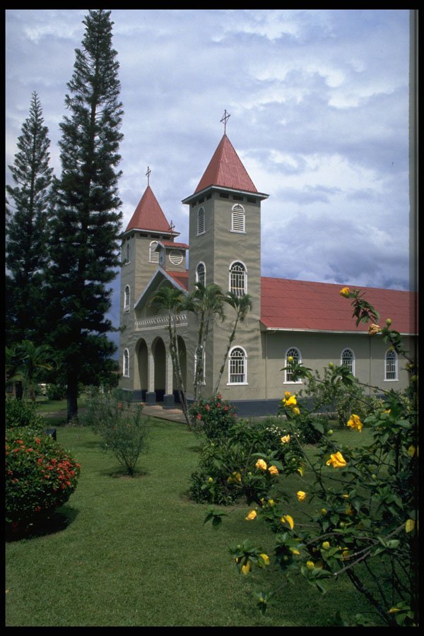 395006 Village Church In Atejs A4 Photo Print