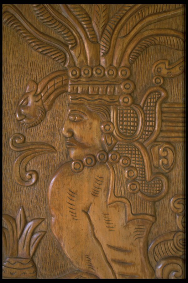 395028 Historical Hand carved Indian Art A4 Photo Print