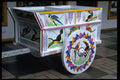395094 Colorful Sarchi Ox cart A4 Photo Print
