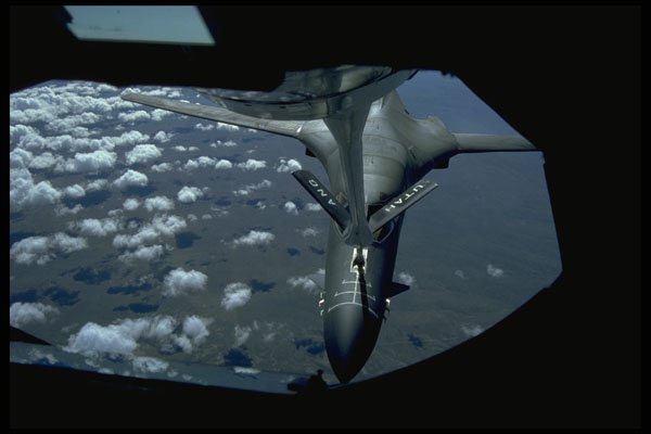 396002 Being Refueled By A Boeing A4 Photo Print