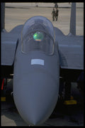 396025 F 15E Strike Eagle And Canopy A4 Photo Print